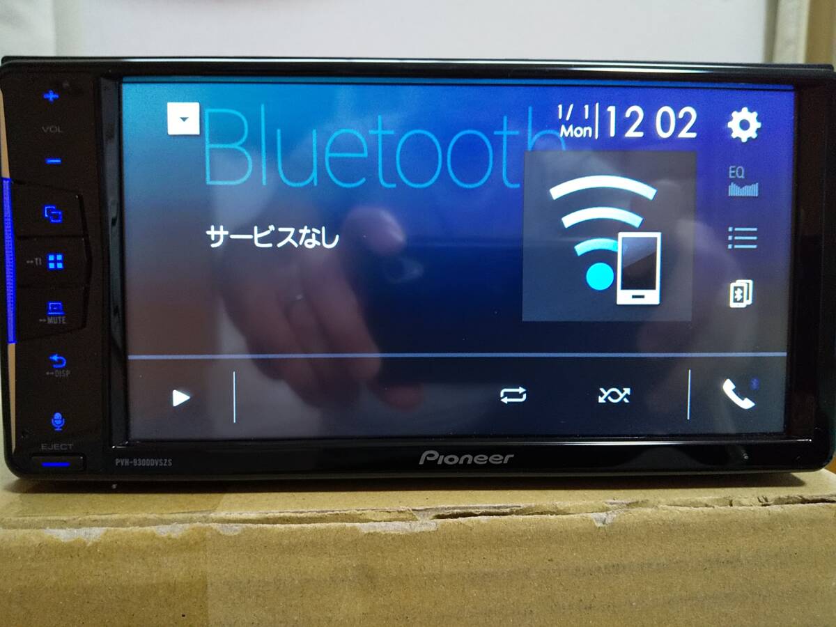 スズキ純正 ディスプレイオーディオ 中古美品 取説付！PIONEER パイオニア カロッツェリア PVH-9300DVZS 作動確済 モニター用にもの画像7