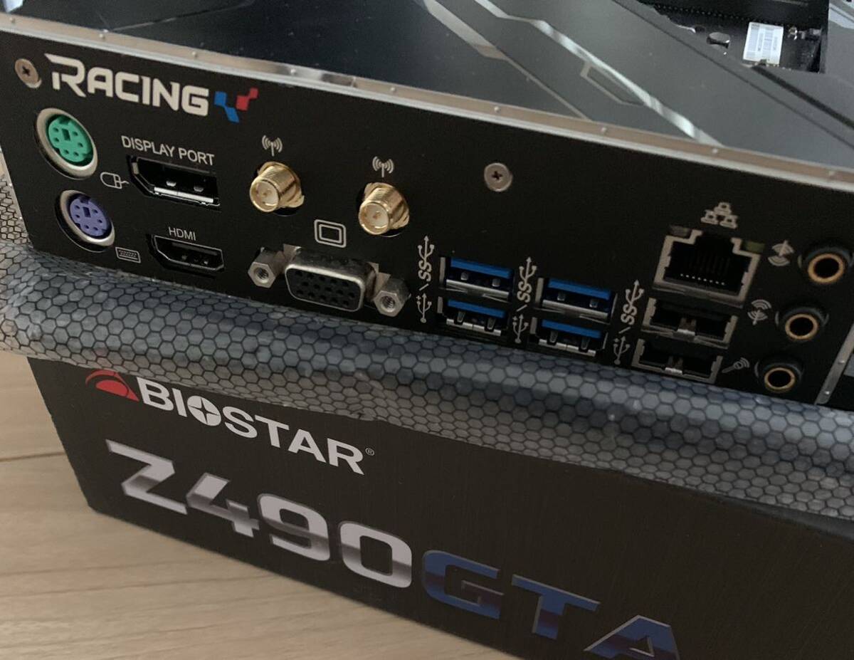 BIOSTAR マザーボード Z490GTA ATX LGA-1200 intel 10世代 11世代_画像5