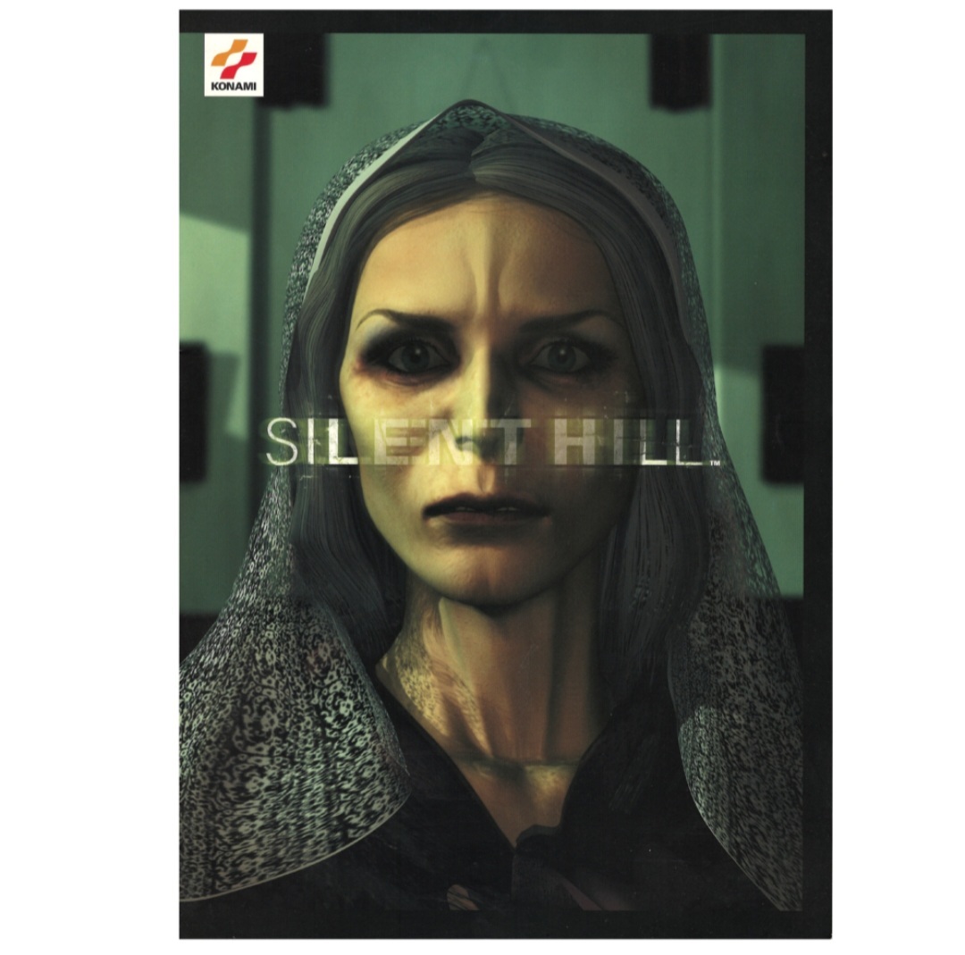 ゲームチラシ SILENT HILL サイレントヒル パンフレット プレイステーション プレステ KONAMI コナミ カタログ 冊子 の画像1