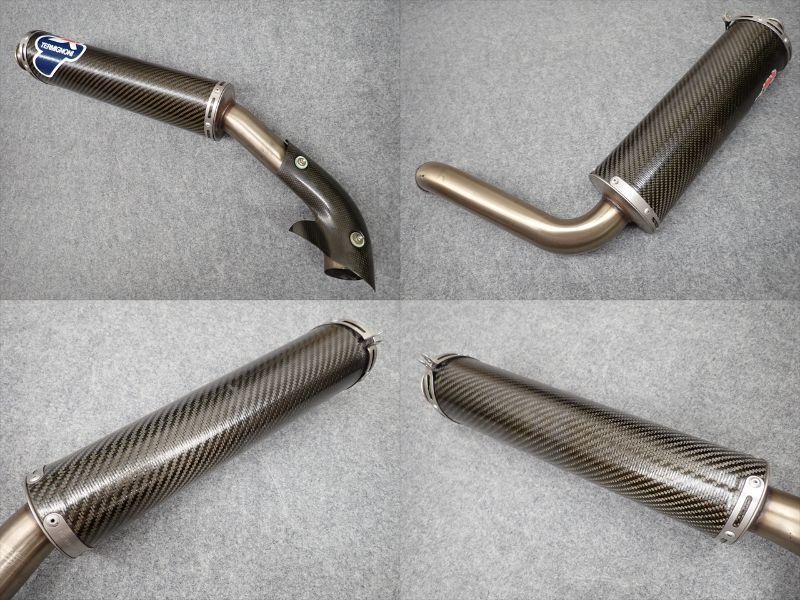 teru Mini .-ni52φ full exhaust racing muffler DUCATI 748/916/996tesmo engine for 