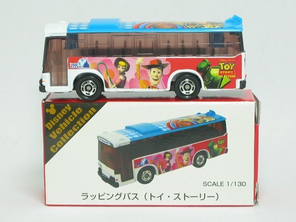 ラッピングバス（トイ・ストーリー）（東京ディズニーリゾートTDR）【タカラトミー社ミニカー】【トミカの時】1品のみ_画像3