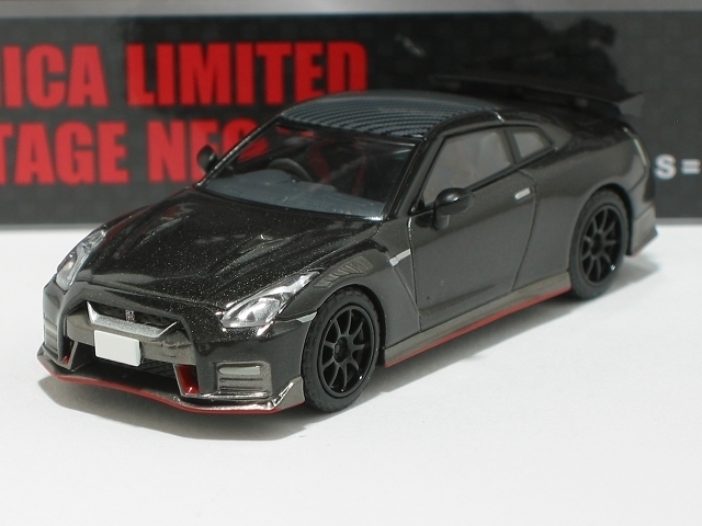 NISSAN GT-R NISMO 2020 model（黒）LV-N217d【トミーテック社1/64ミニカー】【トミカの時】_画像1