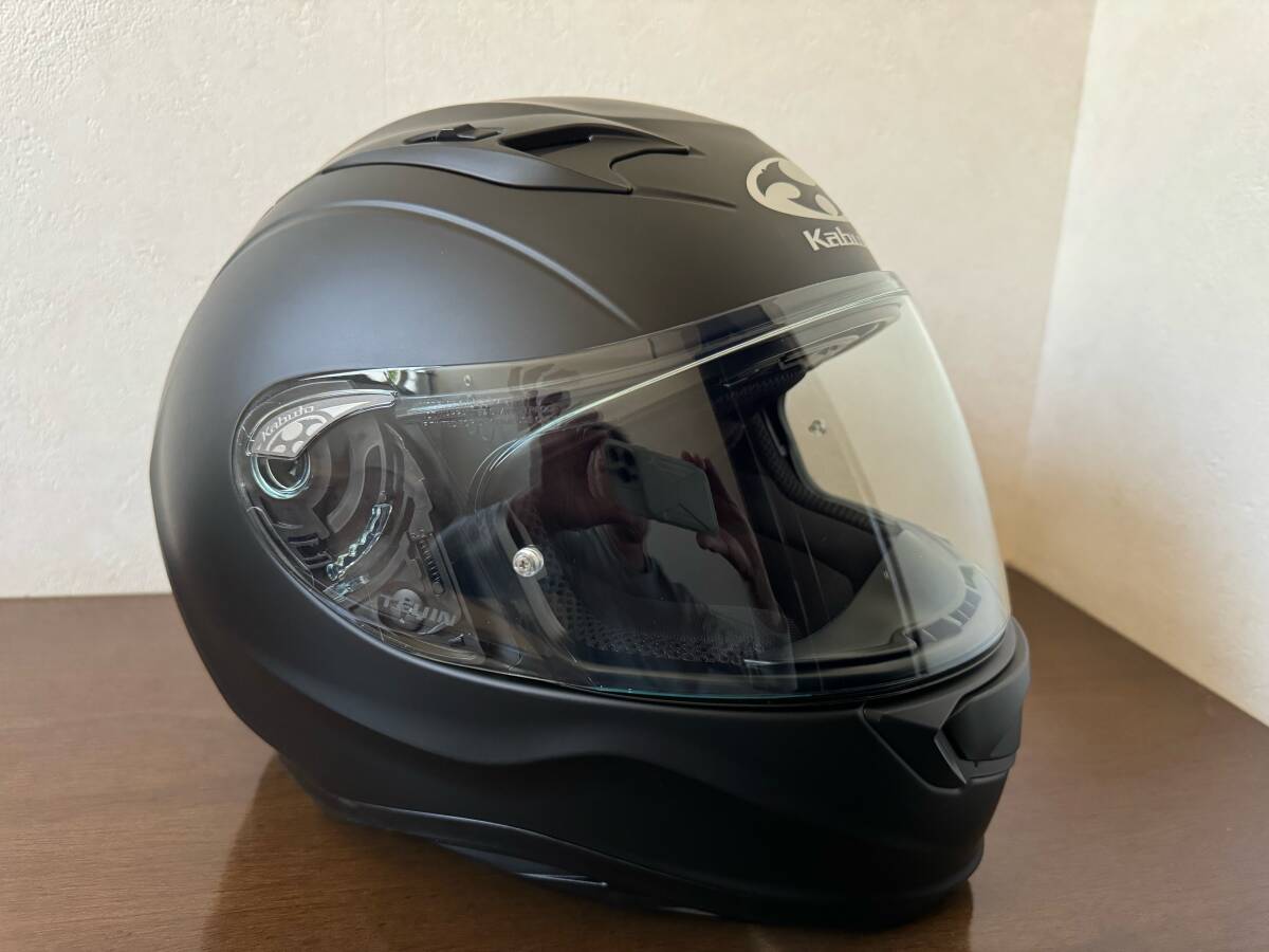 OGK KABUTO KAMUI3  2019年製 オートバイ Sサイズ １度のみ使用品の画像3