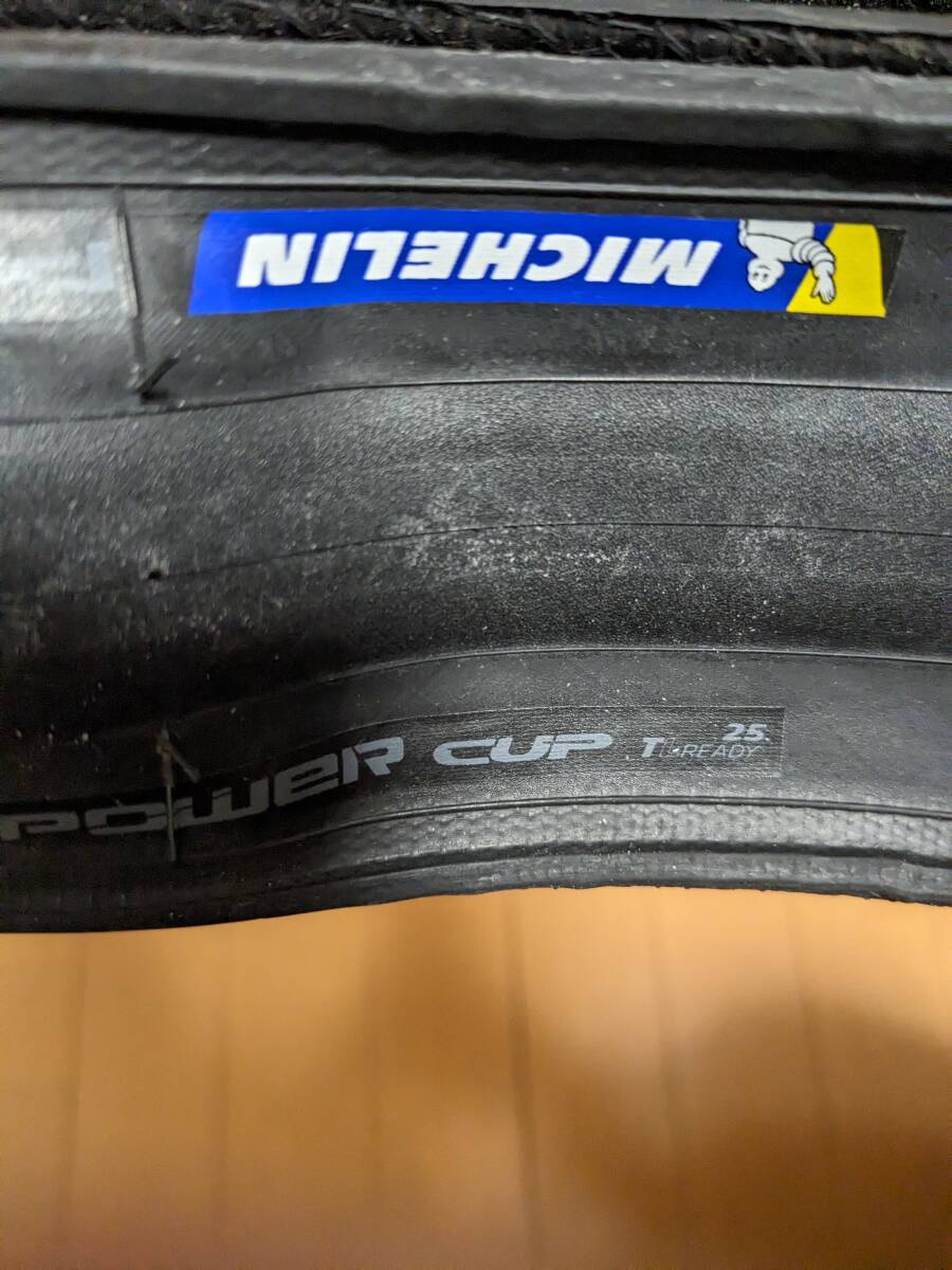 MICHELIN ( Michelin ) tube less POWER CUP TS TLR ( power cup tube less reti) black 700x25C ( 25-622 )