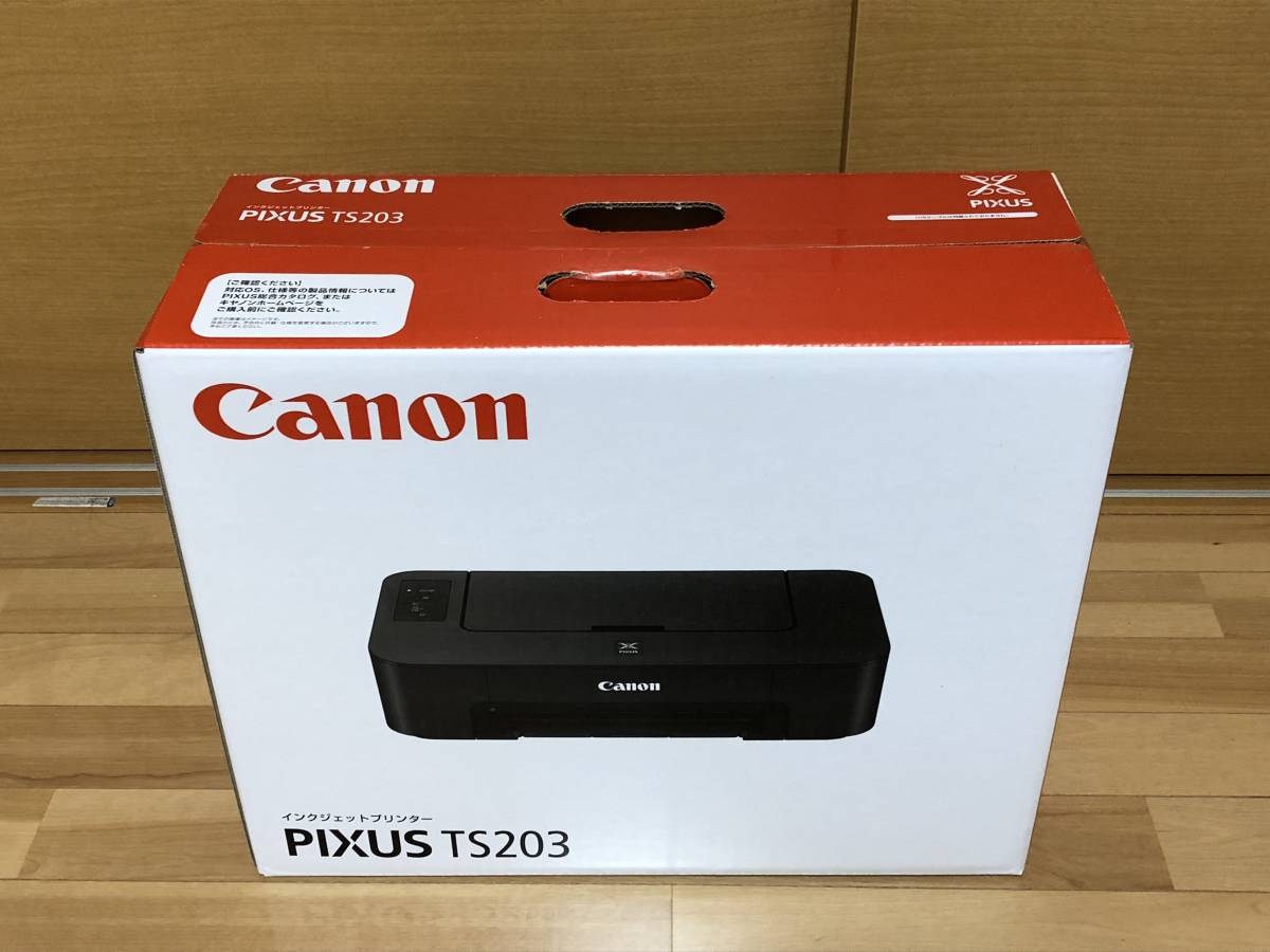 送料込★即決★Canon★A4プリンター★TS203★新品保証付★インク欠品★★★IP2700の後継機種ですの画像1