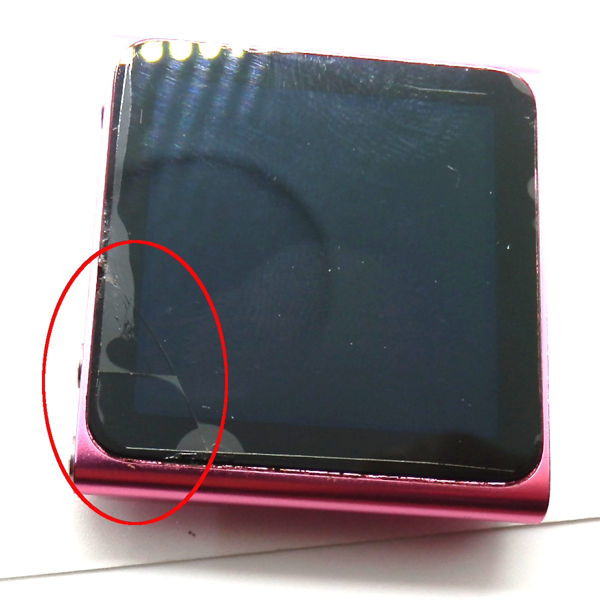 ipod nano 第６世代 8GB ピンク ジャンクの画像3