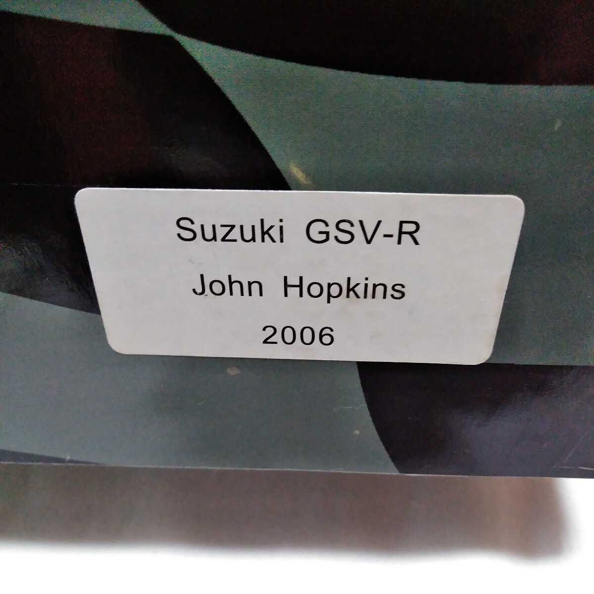スズキ GSVーR 2006ジョンホプキンス 1/12スケールダイキャストモデルの画像3