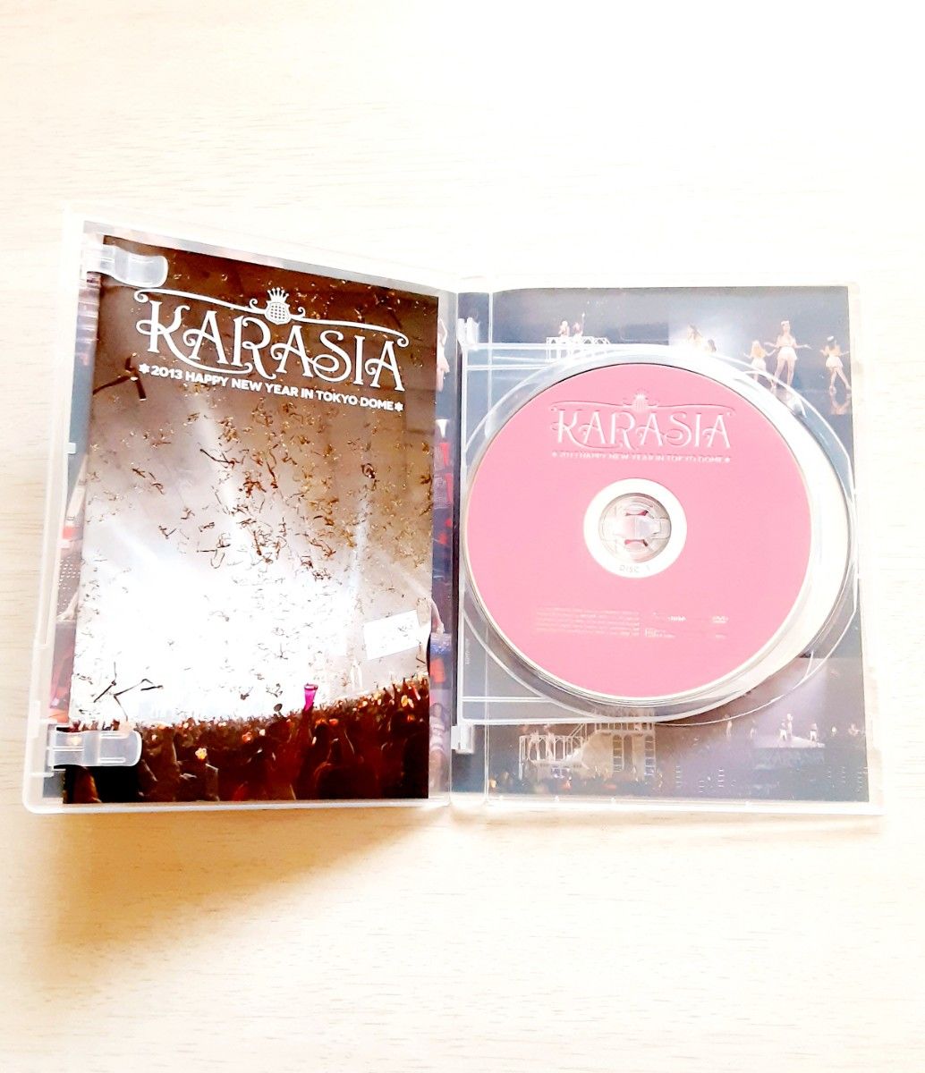 セル盤DVD　KARA　KARASIA　東京ドーム