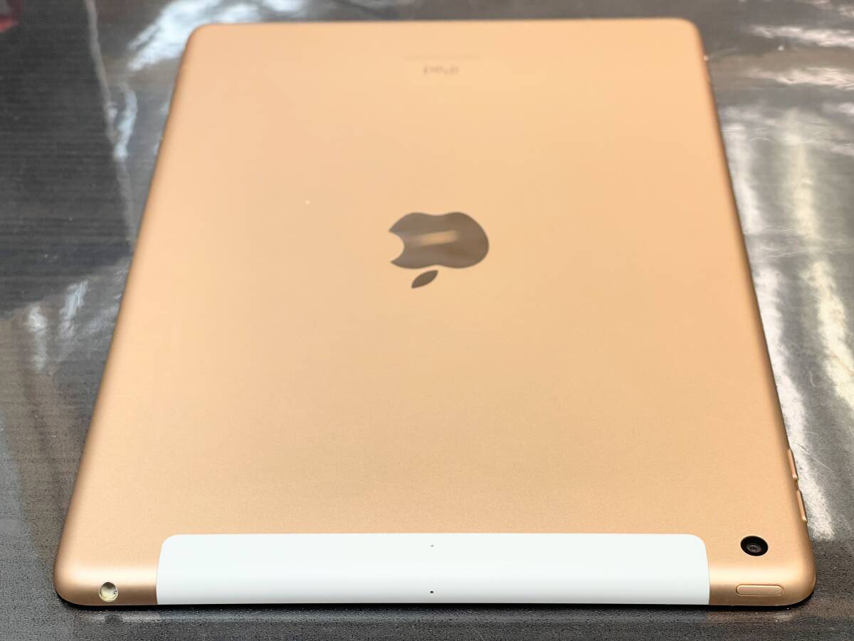 【SK】Apple iPad7 通信制限〇 32GB 10.2インチ A2198 MW6D2J/A 第7世代 ゴールド 動作品 アイパッドの画像4