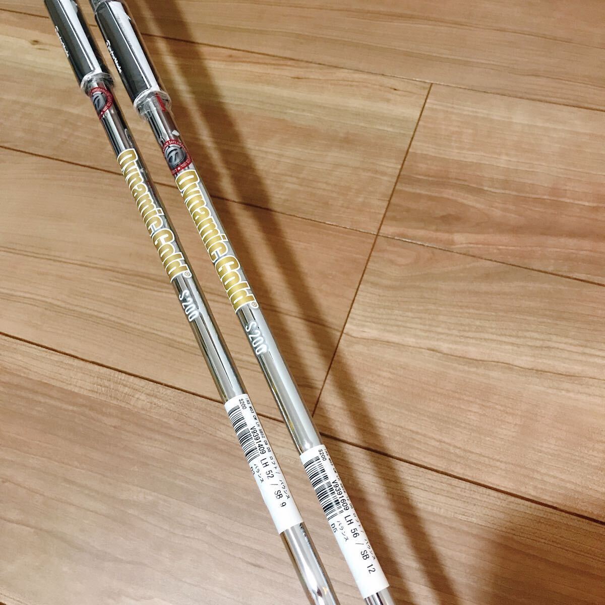 レフティ激スピン 新品未使用 テーラーメイドMG3 ウェッジ2本セット 52度 56度 左用左利き用 TaylorMade MILLED GRIND ミルドグラインド3の画像5