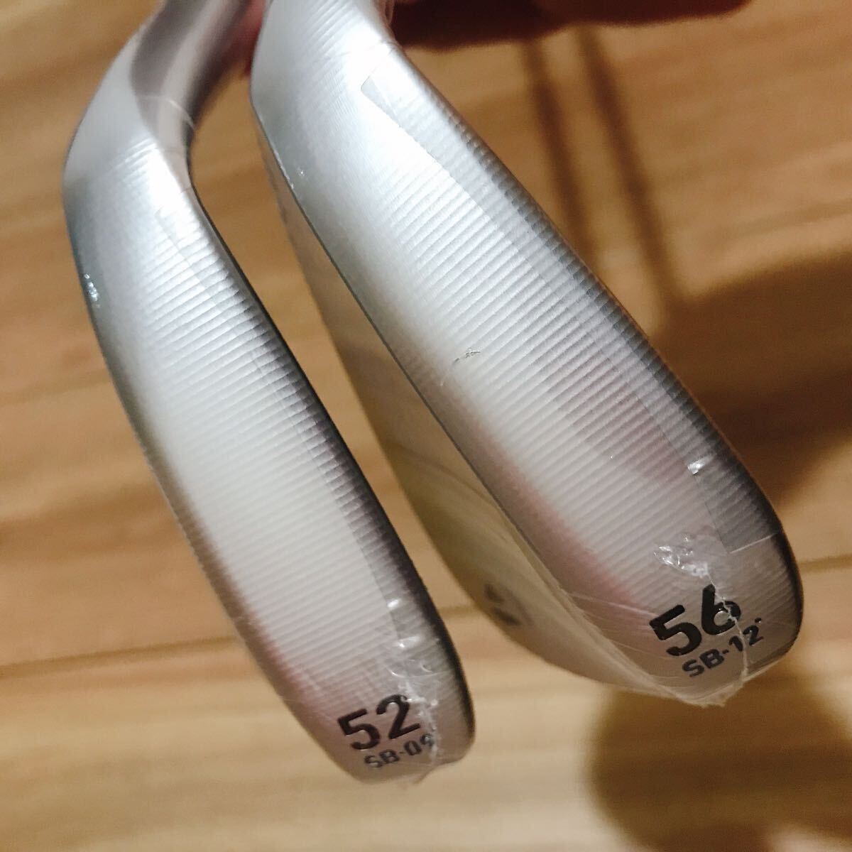 レフティ激スピン 新品未使用 テーラーメイドMG3 ウェッジ2本セット 52度 56度 左用左利き用 TaylorMade MILLED GRIND ミルドグラインド3の画像4