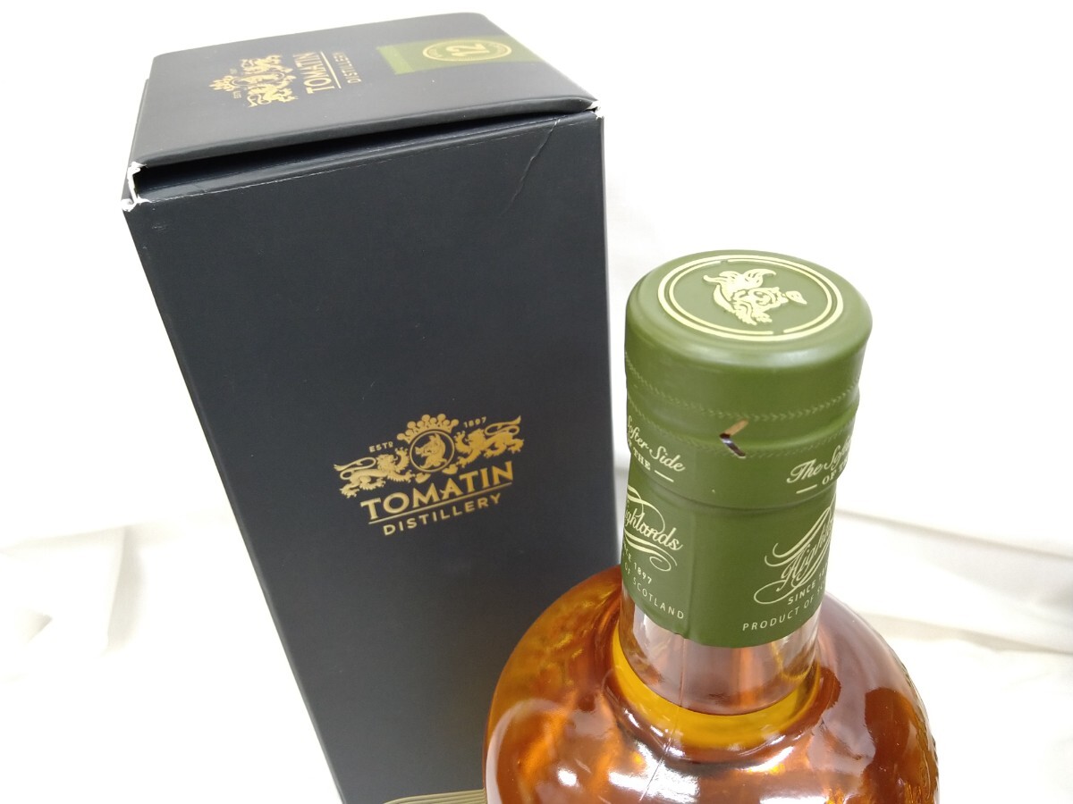 未開栓 TOMATIN 12年 トマーティン SCOTCH WHISKY 700ml 43% ウイスキー 古酒 Lh4.15の画像3