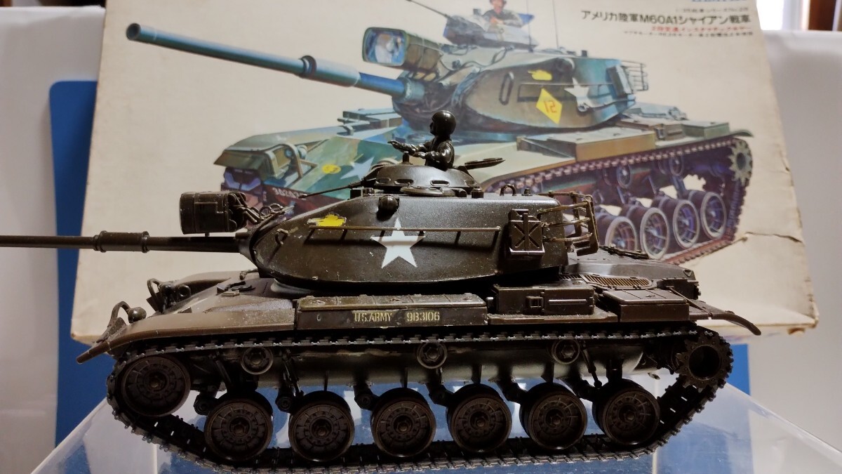 タミヤ 1/35 アメリカ陸軍M60A1 シャイアン中戦車モーターライズ完成品の画像2