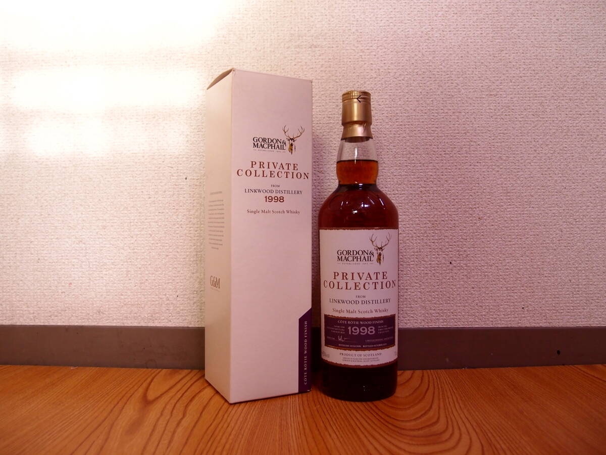 GM Private Collection Linkwood リンクウッド 1998-2015 17年 Cote Rotie Wood Finish 700ml 45%の画像1