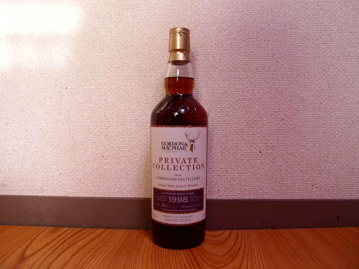 GM Private Collection Linkwood リンクウッド 1998-2015 17年 Cote Rotie Wood Finish 700ml 45%の画像2