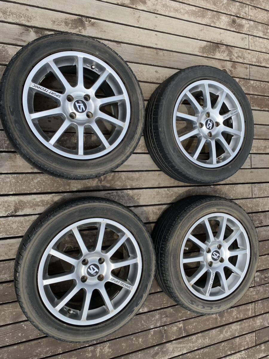 アルミホイール4本セットMINI_R55_R56用 16インチ4穴 PCD100の画像1