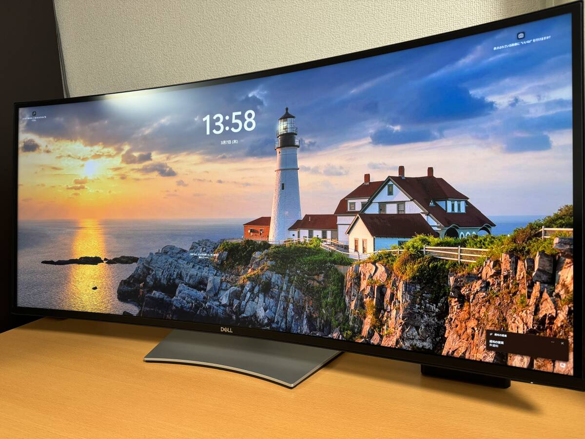 DELL (デル) デジタルハイエンドシリーズ U4021QW 40インチ ウルトラワイド 曲面 WUHD（5120 x 2160）送料無料の画像1