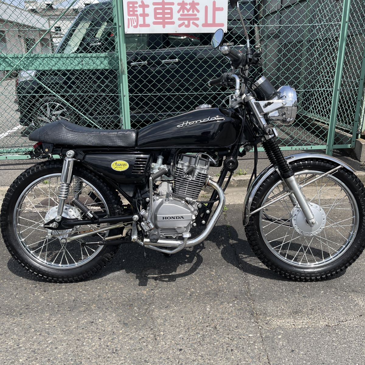 希少 ホンダ CG125 スクランブラーカスタム 518km 原付2種 状態良好 全国配送売切 検)CB125R CT125 DAX APE MT-125 XSR125 YB AJS Z125 GSX_画像2