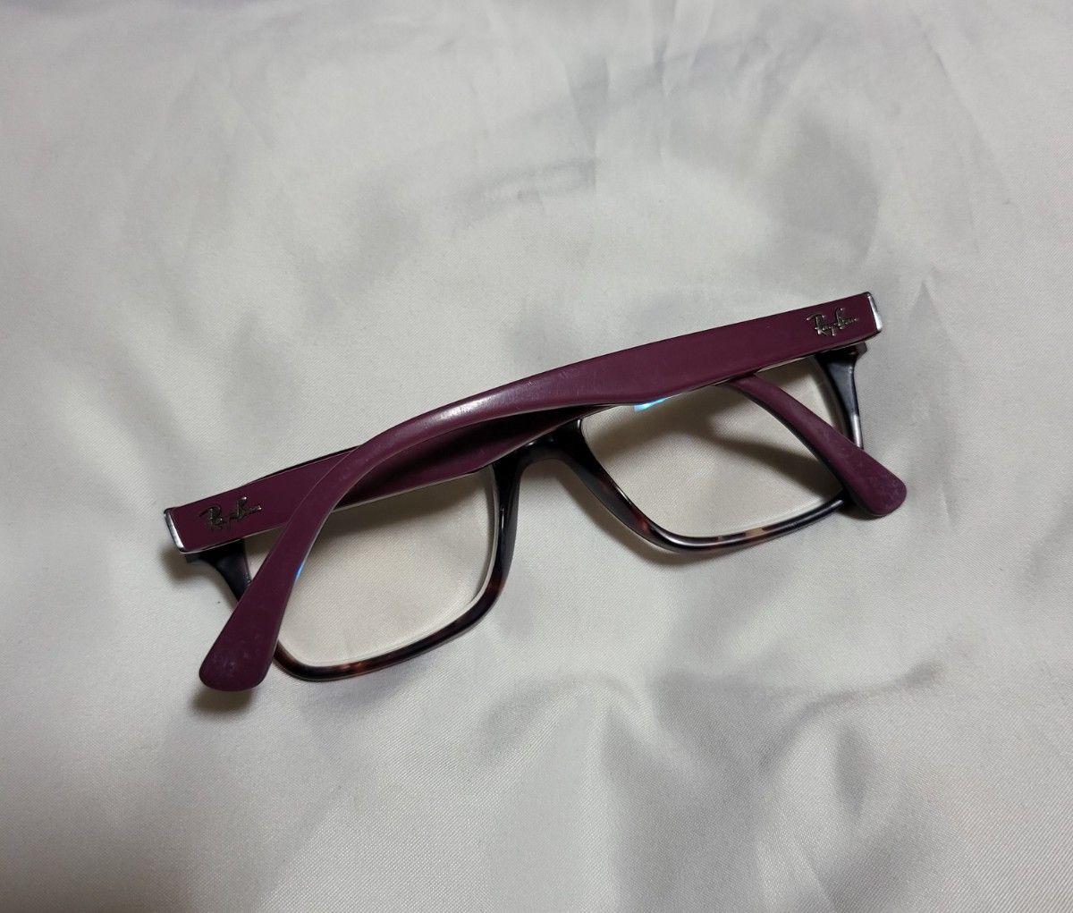 ◆ Ray-Ban レイバン◆ロゴ付き  メガネ 眼鏡 度入り