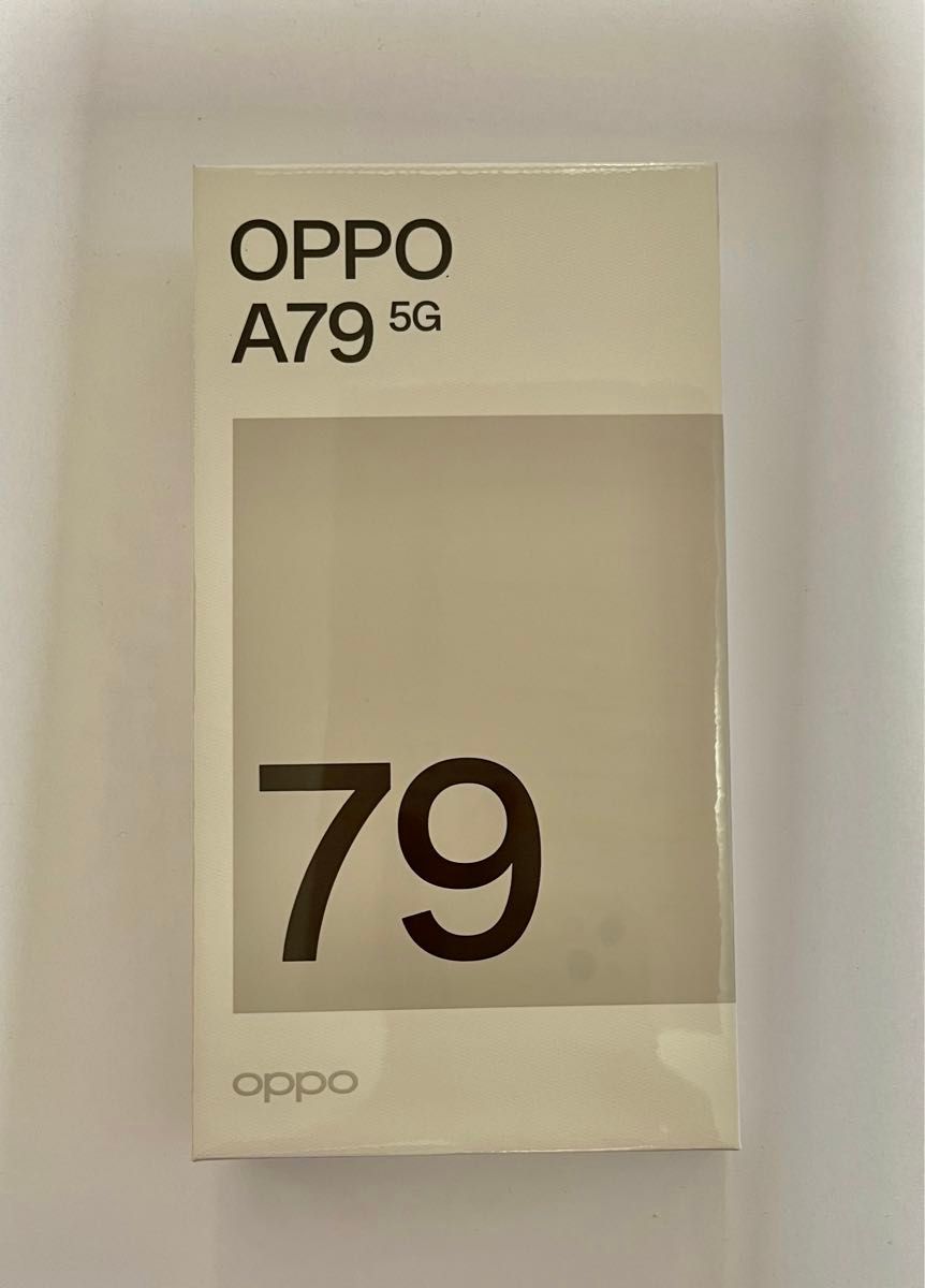 新品未開封★OPPO A79 5G シムフリー★ワイモバイル★ミステリーブラック・黒・クロ