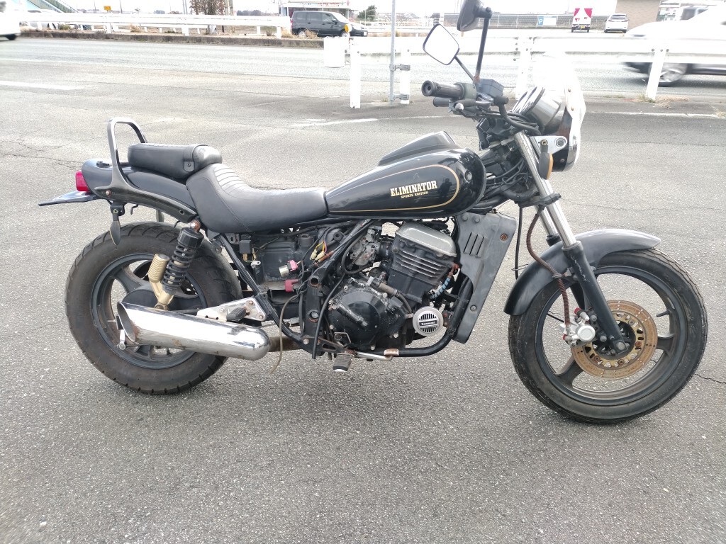 エリミネーター250SE　ELIMINATOR　純正サイレンサー　マフラー　EL250A_画像8