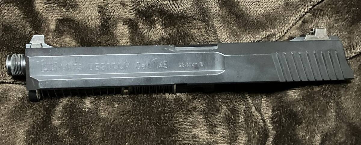 ジャンク扱 旧型 KSC Socom MK23 ABS スライド パーツ取 検 MGS メタルギアソリッド スネーク Seals HCLIの画像1