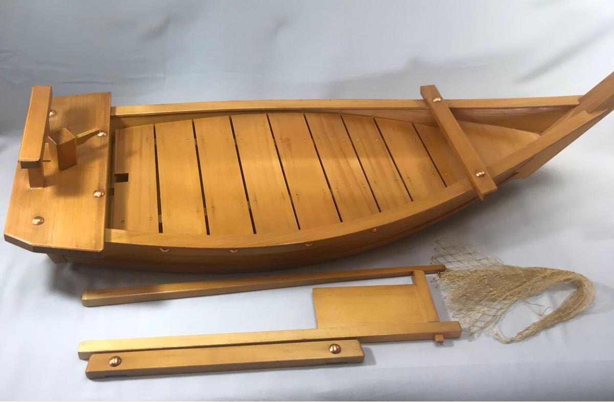 業務用 船盛 木製 刺身 寿司 舟盛り 舟盛 お刺身 和食器 器　盛込舟　寿司舟　高級　料亭　豪華　お造り　姿造り　未使用　木製