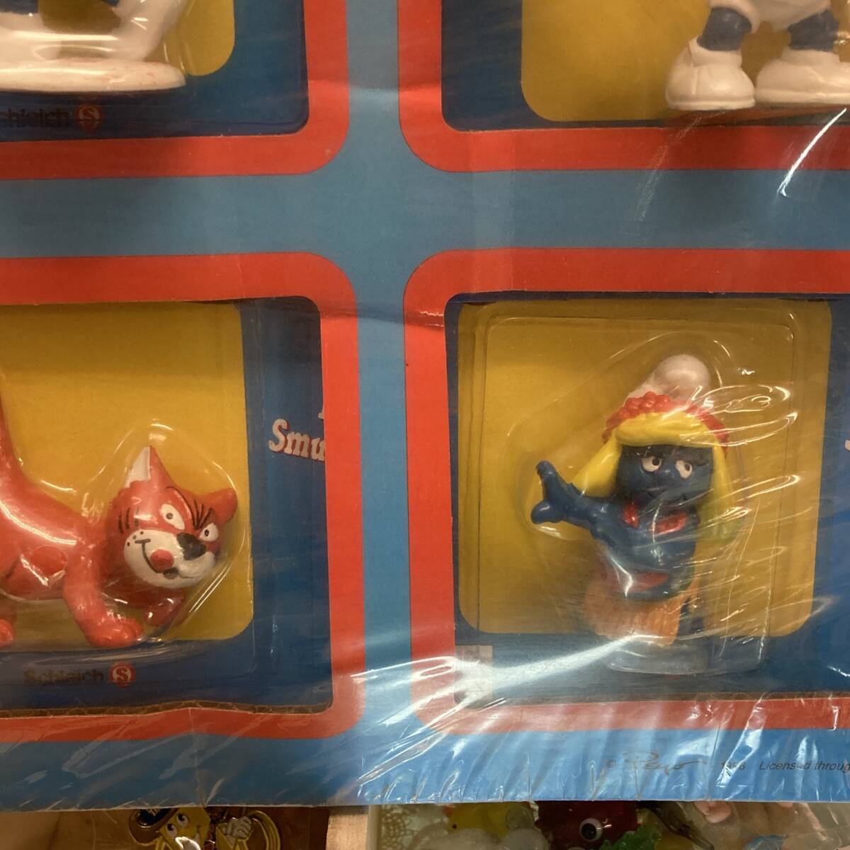 デッドストック☆SMURF SCHTROUMPF PVC 8点 セット☆レトロ、未 デッドストック☆SMURF SCHTROUMPF PVC 8点 セット☆レトロ、未