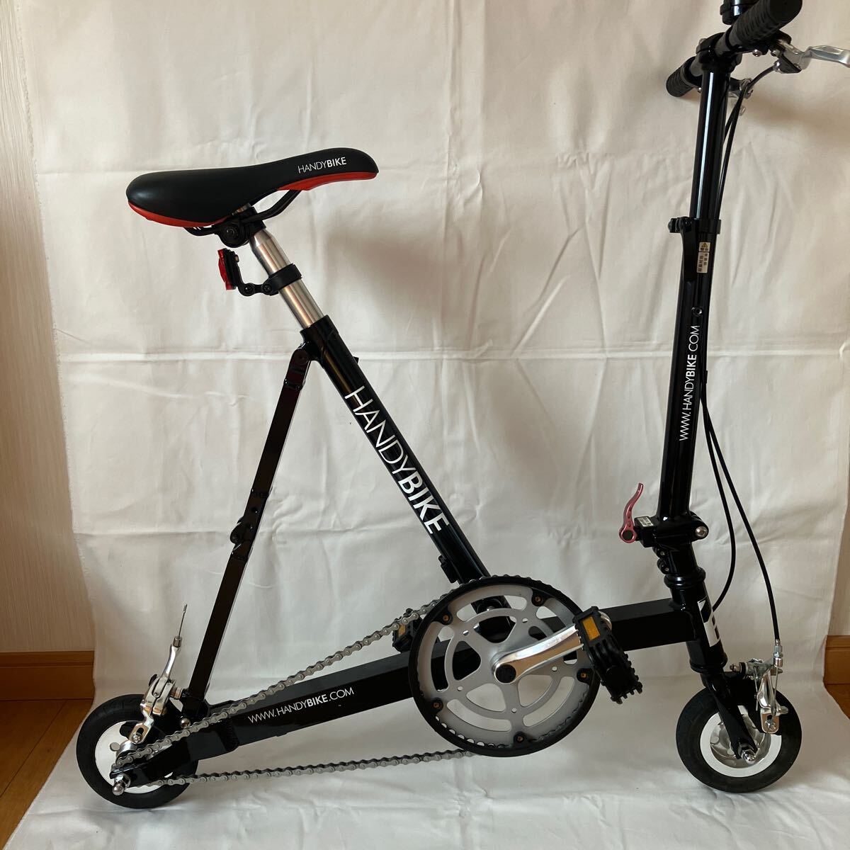 【レア品】折り畳み自転車 HANDY BIKE ６インチ 極小径車の画像1