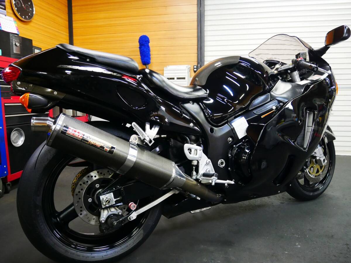 ☆程度極上!! SUZUKI GSX1300Rハヤブサ リミテッド 走行13,110km ETC ヨシムラ 車検令和7年10月 絶好調! 動画有ります☆☆☆綺麗です☆☆☆の画像4