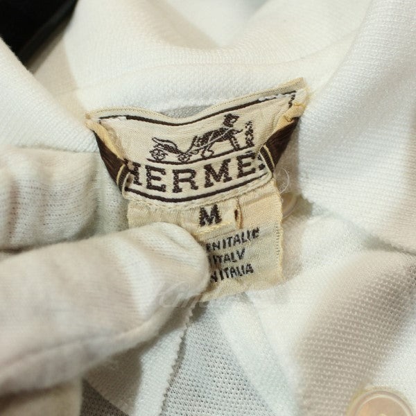 HERMES Hermes H-Logo S|S Polo Shirt H Logo рубашка-поло с коротким рукавом 8073000136286