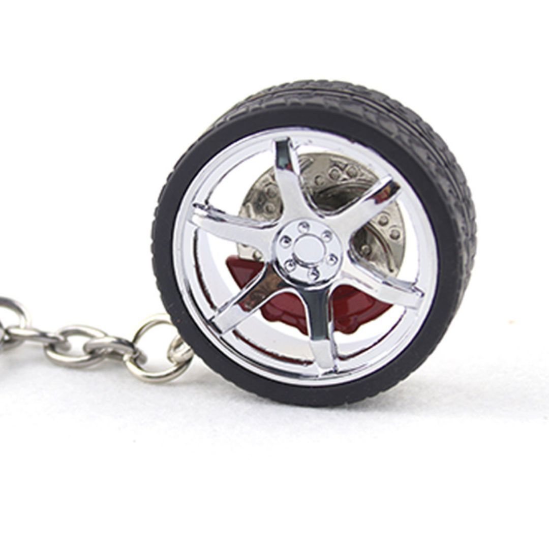  tire key holder key holder car accessory key chain caliper with cover tire wheel parts type Mini 5 color 