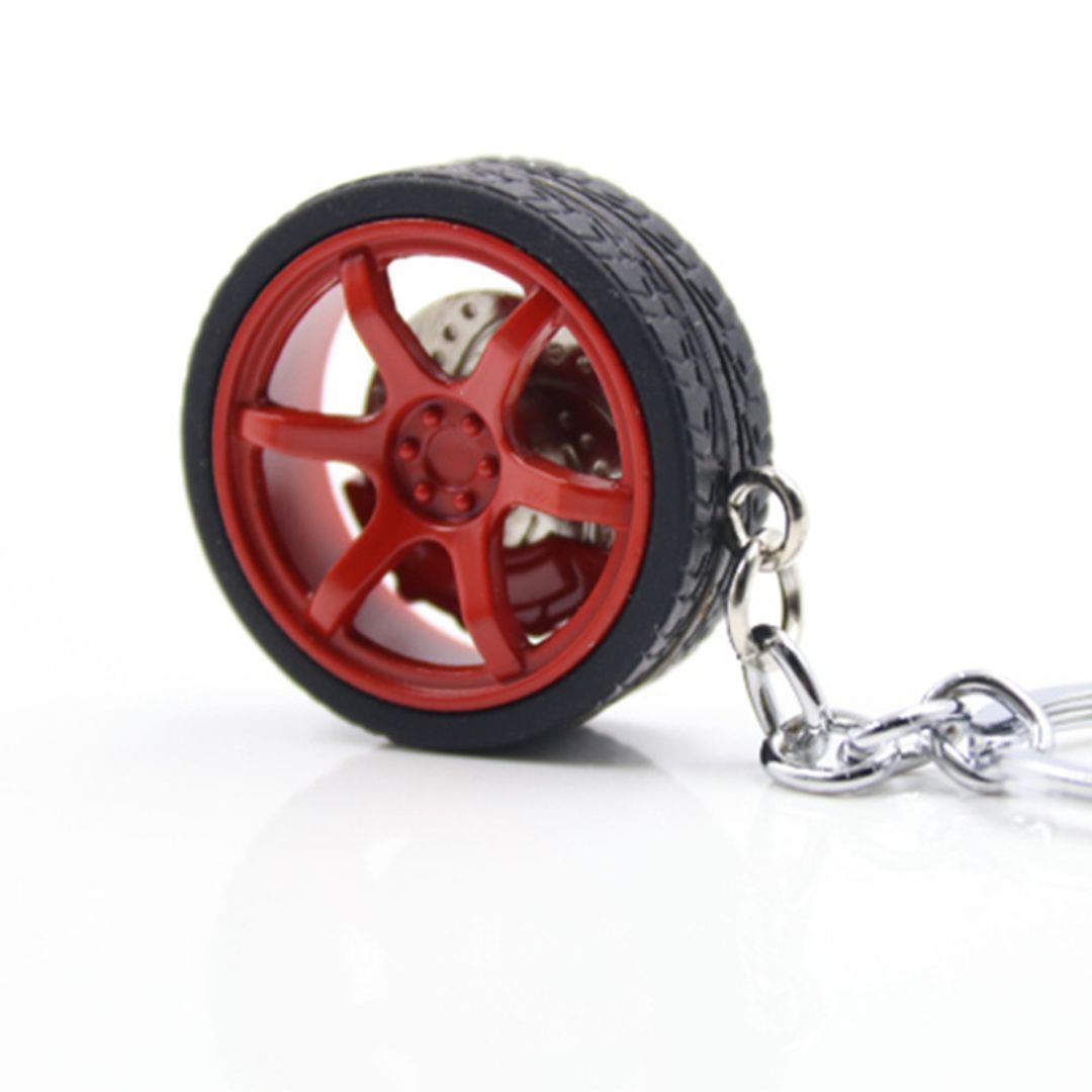  tire key holder key holder car accessory key chain caliper with cover tire wheel parts type Mini 5 color 