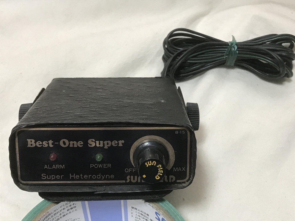 [ that time thing ] old car! radar detector the best one super B-1S