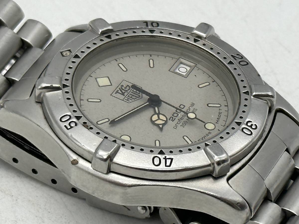 TAG HEUER タグ・ホイヤー　本物　2000シリーズ　962.213　メンズ腕時計　稼働品_画像9
