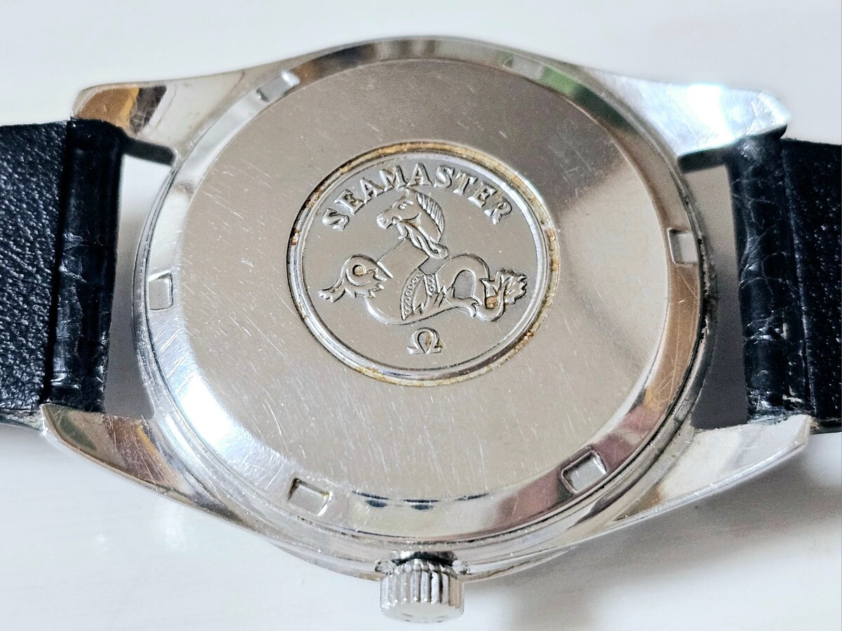 １円スタート☆OMEGA オメガ SEAMASTER シーマスター 紳士用高級機械式腕時計 AUTOMATICの画像4