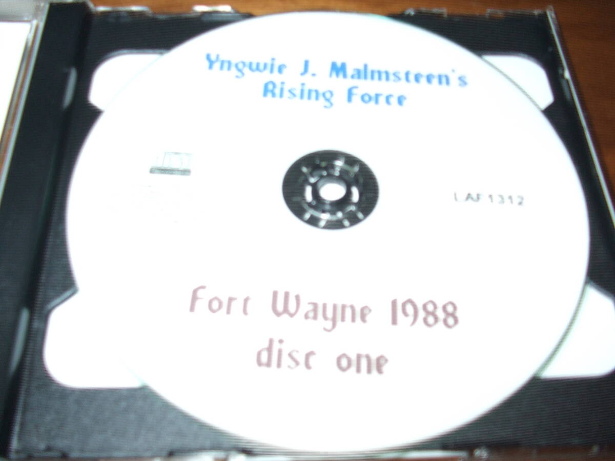 Yngwie Malmsteen{ Fort Wayne 1988 }* Live 2 листов комплект 