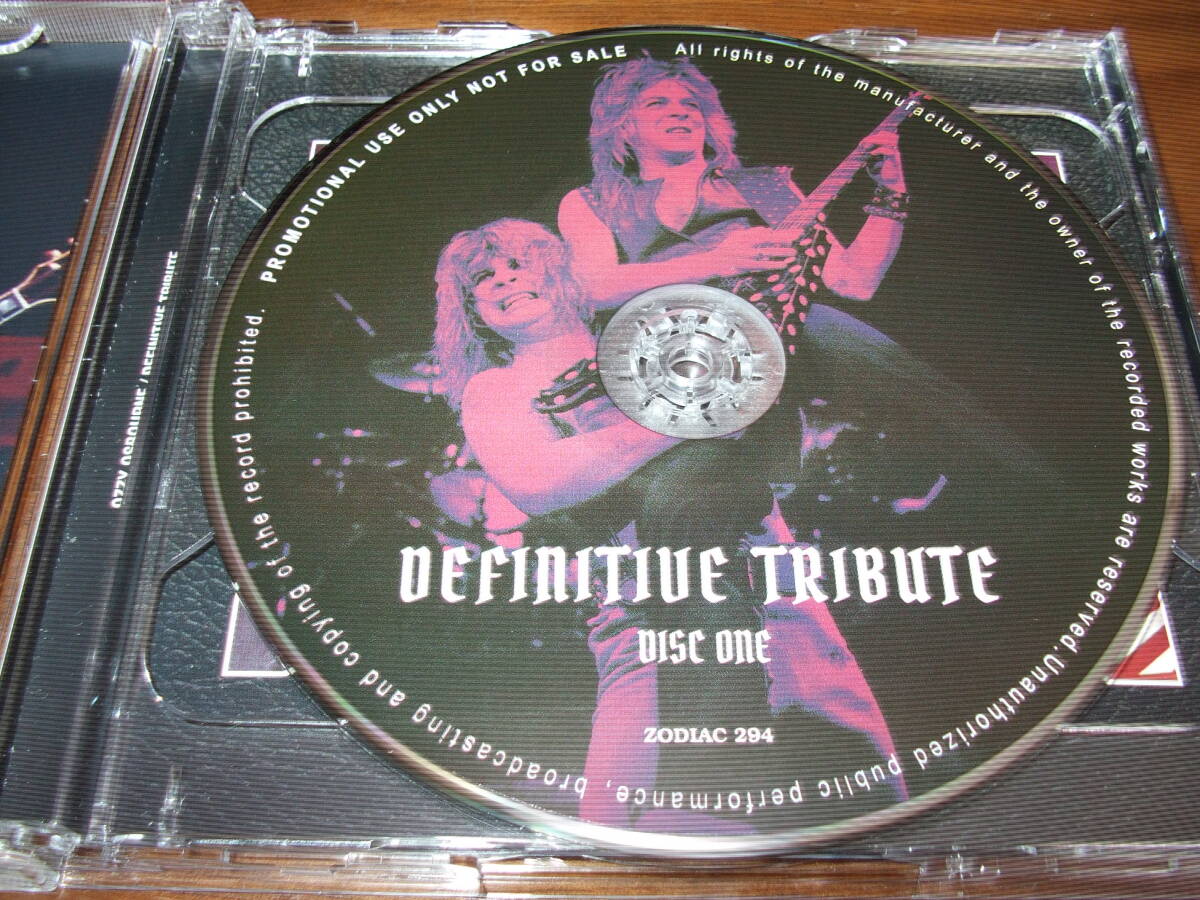 Ozzy Osbourne{ Definitive Tribute 81Soundboard Recording }* Live 2 листов комплект 