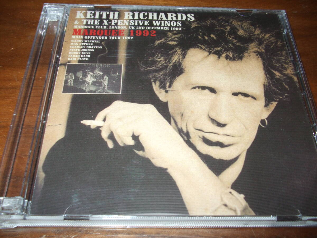 KEITH RICHARDS 《 MARQUEE 1992 》★ライブ2枚組の画像1