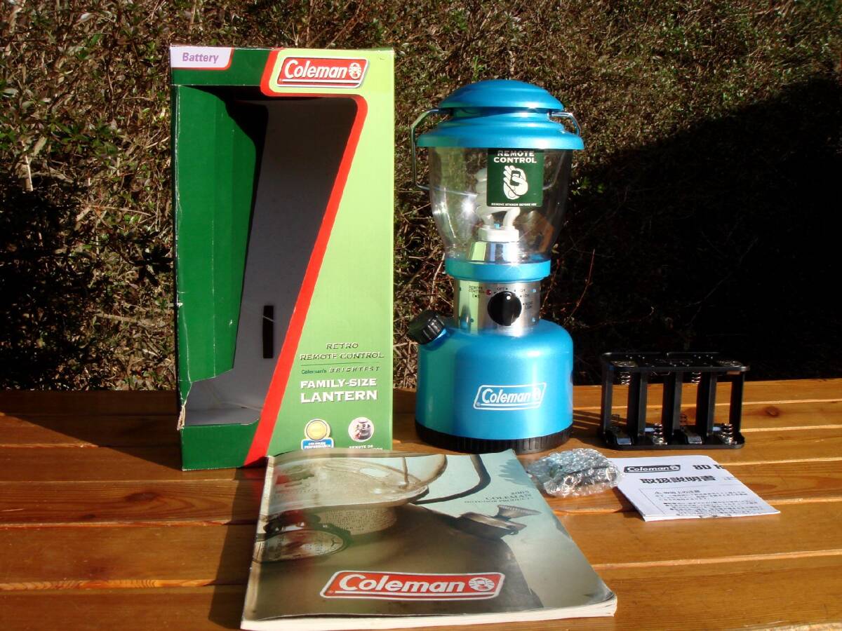 日本製 Yahoo!オークション 箱付デッドストック【Coleman 入手困難 - 蛍光灯