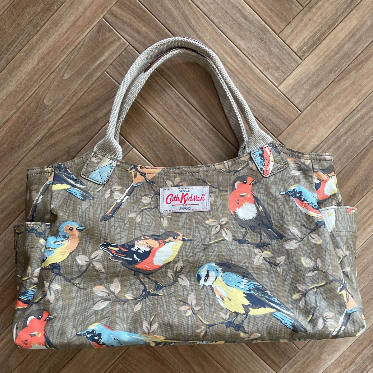 Cath Kidston キャスキッドソン トートバッグ　小鳥柄　バード柄