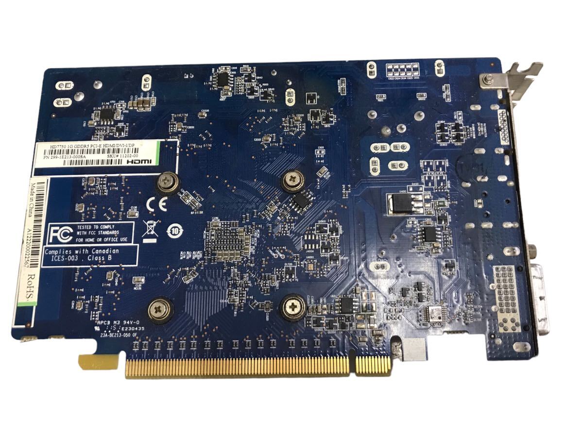 《中古》G225 SAPPHIRE HD7750 1GB DDR5