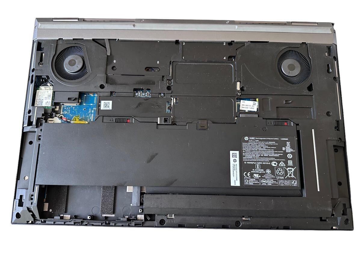 { б/у }HP ZBook Fury 17 G7 ноутбук I7-10850H память 32GB SSD 256GB Quadro RTX4000 4K Win11Pro Z1