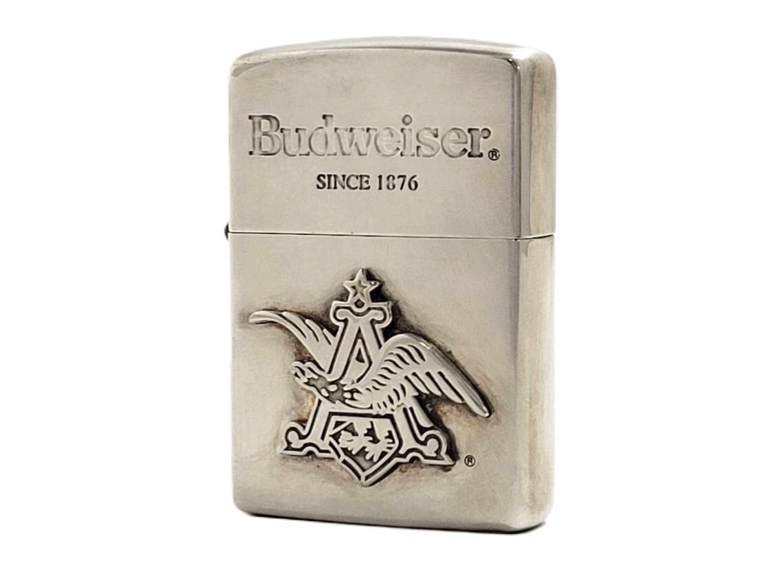 ★ ZIPPO/ジッポー オイルライター Budweiser/バドワイザー 喫煙具 煙草/タバコグッズ (47242IR2)_画像1