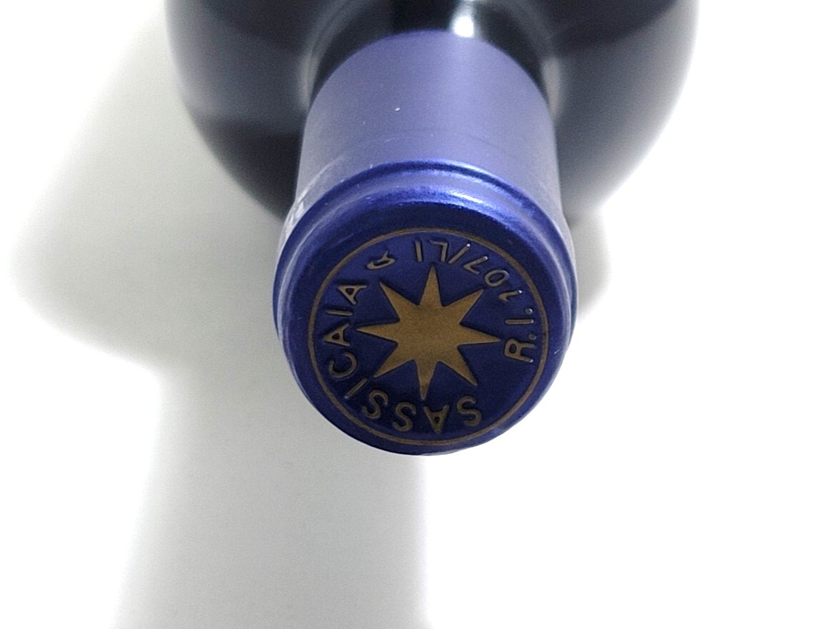 ★【未開栓】SASSICAIA/サッシカイア 1999 イタリア 赤 ワイン お酒 750ml 13% (47982I15)の画像7