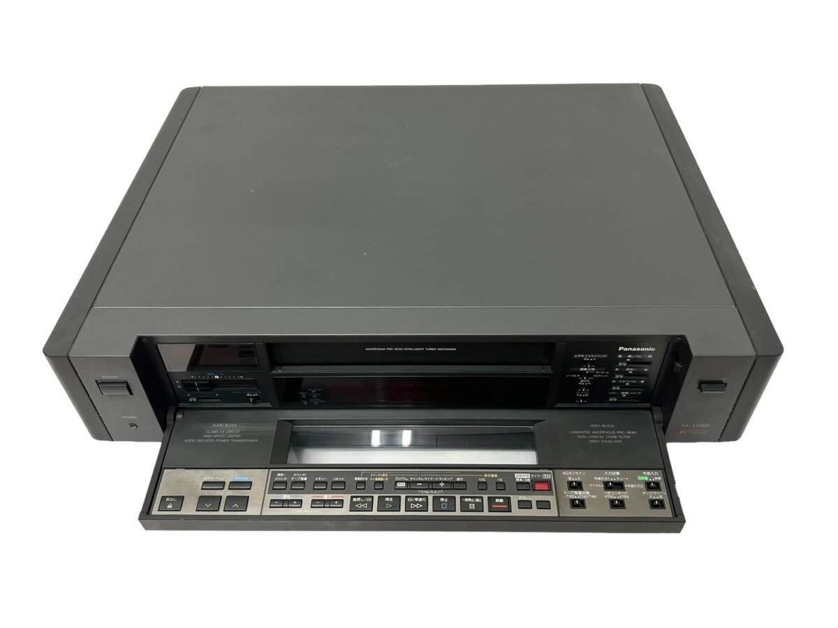 【ジャンク品/部品取り】Panasonic/パナソニック NV-FS900 ビデオデッキ ビデオカセットレコーダー 電源コード付き 映像機器 (47584OT5)の画像4