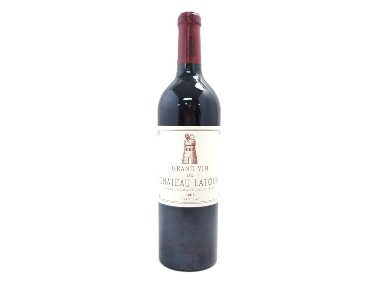 ★【未開栓】CHATEAU LATOUR/シャトー ラトゥール 2003 ボルドー 赤 ワイン お酒 750ml 13% (47982I10)の画像1