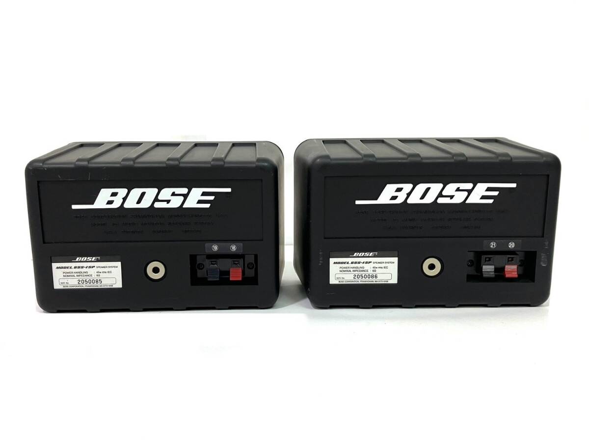 ★【通電未確認】BOSE/ボーズ ペアスピーカー SSS-ISP サブウーファー SBC-1 ステージサイドサウンド オーディオ機器 (47984I1)の画像4