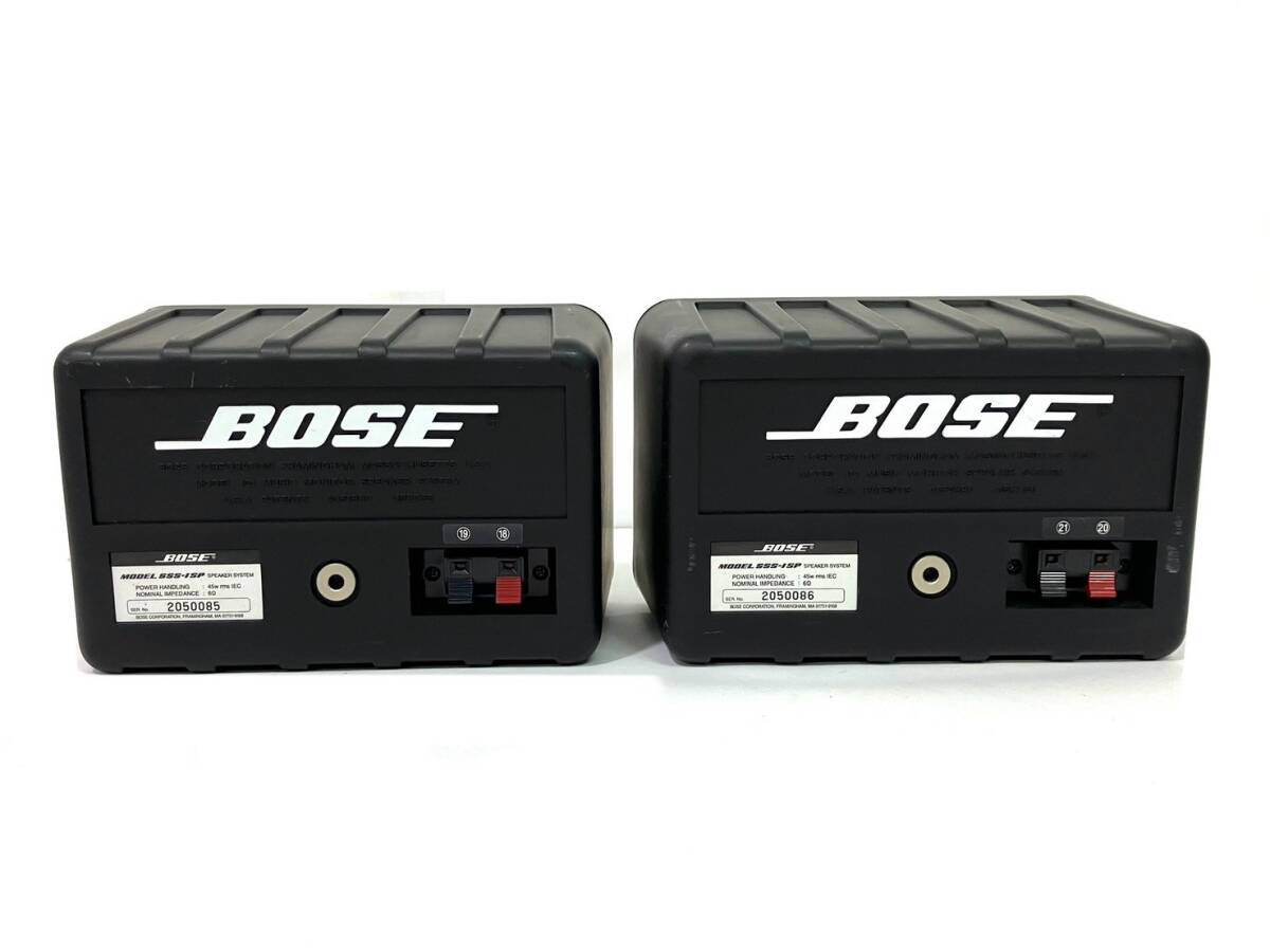 ★【通電未確認】BOSE/ボーズ ペアスピーカー SSS-ISP サブウーファー SBC-1 ステージサイドサウンド オーディオ機器 (47984I1)