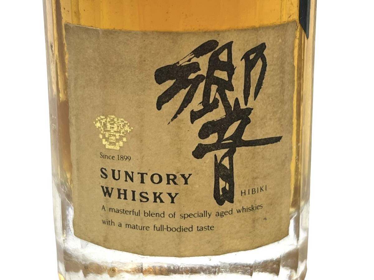 【未開栓】SUNTORY/サントリー 響 金キャップ ノンエイジ ミニボトル 50ml 43% 古酒 ウイスキー 国産 ミニチュア (47669N4)